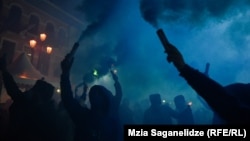 Правящая партия "Грузинская мечта" отмечает победу – после предварительных результатов, 2 октября 2021 года