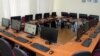 Armenia - A computer room at the State Economics University in Yerevan, 13Apr2012.