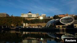 На Площади Европы в Тбилиси состоялся концерт по случаю подписания соглашения об ассоциации с Евросоюзом