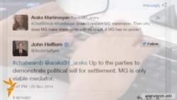 Դեսպանները՝ խոցված ուղղաթիռի մասին