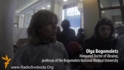 20 протестувальників загинули сьогодні – Богомолець (англійською мовою)