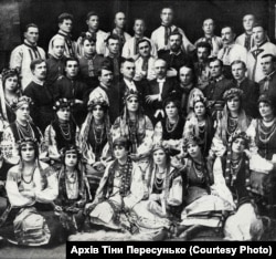 Гастролі хору Олександра Кошиця Північною Америкою у 1922 році мали грандіозний успіх. З архіву Тіни Пересунько