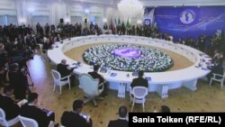 Hazarýaka döwletleriň baştutanlarynyň Bäşinji sammiti. Aktau, Gazagystan. 12-nji awgust, 2022 ý. 