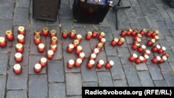 Акція «Запалімо свічку пам’яті!», Прага, 4 листопада 2018 року