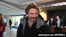 Jamiroquai խմբի մենակատար Ջեյ Քեյը Երևանում, 6-ը նոյեմբերի, 2019թ. 