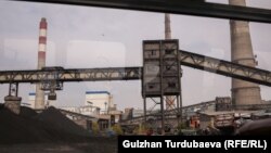 Бишкек жылуулук электр борборунун (ЖЭБ) кампасы.