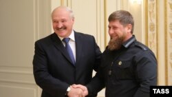 Аляксандар Лукашэнка і Рамзан Кадыраў, 2017 год