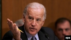 جوزف بايدن، رييس کميته روابط خارجی سنا است.(epa)