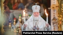 Патриарх Московский и всея Руси Кирилл (архивная фотография)
