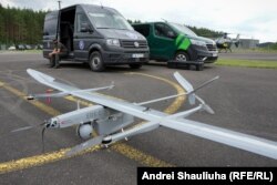 Бесьпілётны авіяцыйны комплекс вэртыкальнага ўзьлёту латвійскай кампаніі EDGE Autonomy