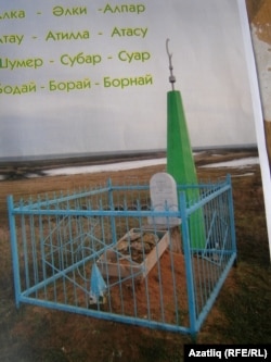 Борнайда суар халыкларына куелган истәлек