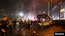 Жардыруу болгон кез. Анкара, 13-март, 2016-жыл.