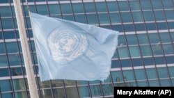 Бириккен Улуттар Уюмунун желеги.