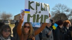 Акція «Жінки Криму за мир», Сімферополь, 3 березня 2014 року