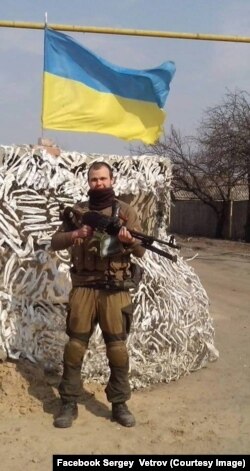 Сергій Вєтров, доброволець, учасник бойових дій. Літо 2014 року