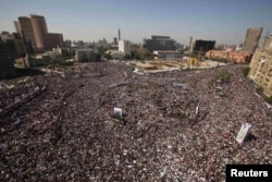 Рэвалюцыя ў Эгіпце, Каір, плошча Тахрыр, 2011