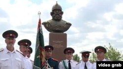 Омскида Ермакка һәйкәл ачу