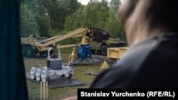 Музей чорнобильської техніки, яка ліквідовувала аварію