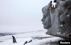 Савур-Могила. Грудень 2014 року