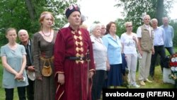 Удзельнікі памаліліся і засьпявалі «Магутны Божа»