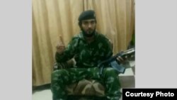 Фото Абдуджалил Хакимова, брата Джовидона Хакимова, присланное из Сирии