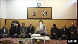 مراسم سالگرد انقلاب در مدرسه رفاه