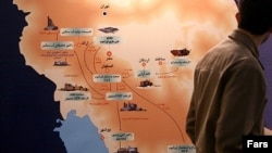 نقشه‌ای از مراکز هسته‌ای و معادن اورانیوم ایران تا پیش از جنگ ۱۲ روزه با اسرائیل و حمله اول تیرماه آمریکا