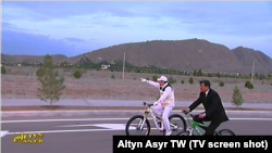 Prezident G.Berdimuhamedowyň tigirli syýahaty, 25-nji oktýabr, 2018