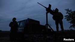 Добровольчий мобільний підрозділ протиповітряної оборони під час відбиття масованої російської повітряної атаки на Київщині, 18 травня 2025 року