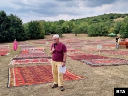 Якоб ван Бейлен на „Иглика килим фест“