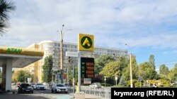 Ситуація з наявністю та цінами на бензин на заправці ATAN у Сімферополі. 30 вересня 2025 року