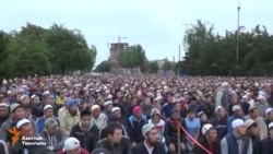 Атамбаев Орозо айт майрамы менен куттуктады