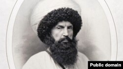 Фотопортрет имама Шамиля работы Генриха Деньера, 1859 год