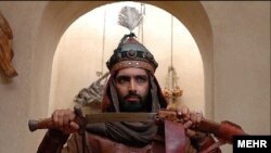 صحنه ای از سریال مخنارنامه که موجب اعتراض روحانیون اهل سنت شد