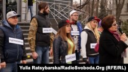 Иллюстрационное фото. Акция в защиту прав переселенцев, март 2017 года