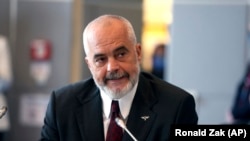 Действующий председатель ОБСЕ, премьер-министр, министр европейских и иностранных дел Албании Эди Рама (архив) 