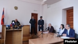 Նազիկ Ամիրյանին առնչվող գործով դատական նիստ, արխիվային լուսանկար