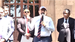 «Մեր թավշյա մանդատը փոխարինեք պողպատյայով». ՔՊ-ն քարոզարշավ է իրականացնում Արմավիրի մարզում