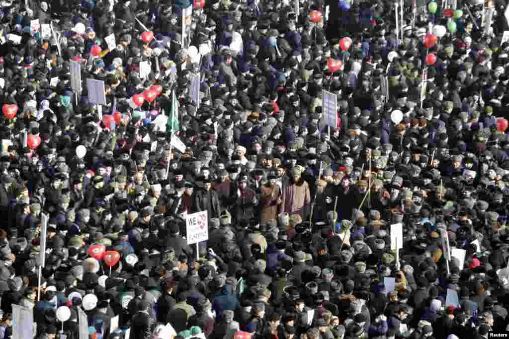 Бу зур урам җыенын Чечня президенты Рамзан Кадыров оештырды