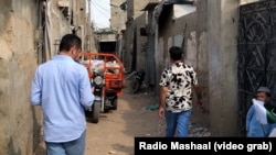 Пәкістанның Карачи қаласындағы қазақтар тұратын көше (видеодан скриншот)