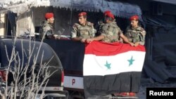 تسلیم پیکارجویان اسلامگرا در پی محاصره طولانی مدت‌شان توسط ارتش سوریه صورت می‌گیرد.