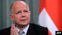 ویلیام هیگ، وزیر امور خارجه بریتانیا