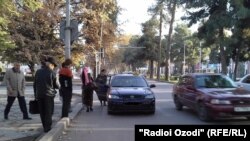 Такси на улицах Душанбе