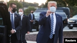 Дональд Трамп аскердик госпиталга 3-октябрда жаткырылган. 