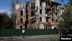 Зруйнований російськими ударами будинок у Краматорську, вересень 2025 року