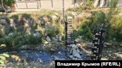 Річка Танасу в Білогірську. Вересень 2025 року