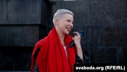 Марыя Калесьнікава. Жнівень 2020 году