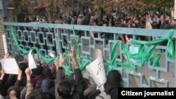  اعتراض‌های دانشجویی در روز ۱۶ آذر، دانشگاه هنر تهران، خیابان ولیعصر