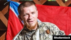 Гражданин России Арсен Павлов, боевик группировки «ДНР», известный по прозвищу «Моторола». Донецк, 11 июля 2014 года 