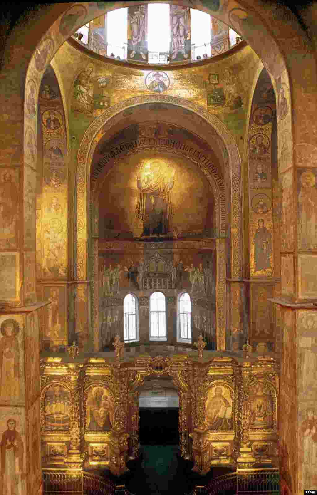 Свята Софія Київська – іконостас XVIII ст., зроблений українськими майстрами